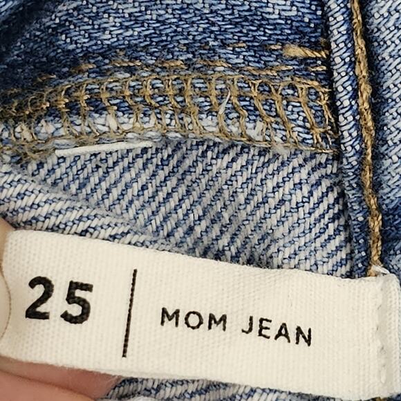 PacSun Mom Jean‎ Blue 100% Cotton Size 25 NWOT - Picture 4 of 10